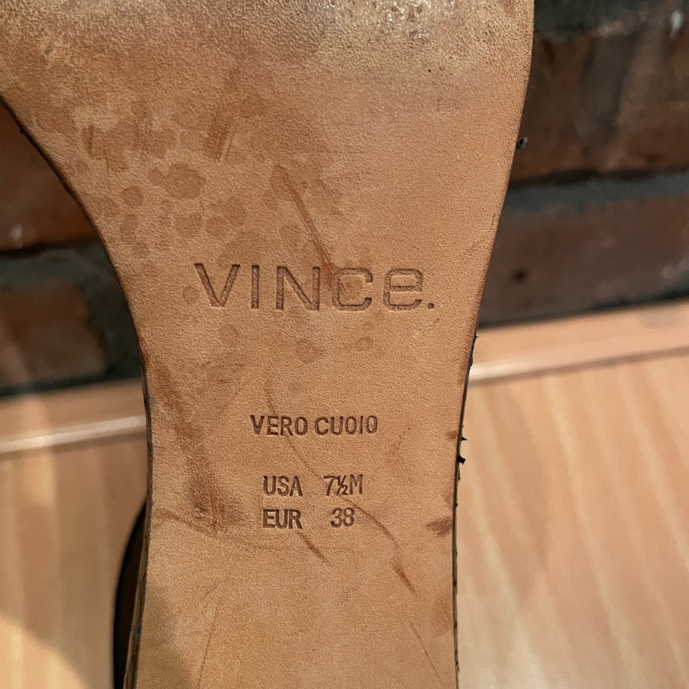 Vince Camino Black Ankle Strap Sandal - Picture 4 of 5
